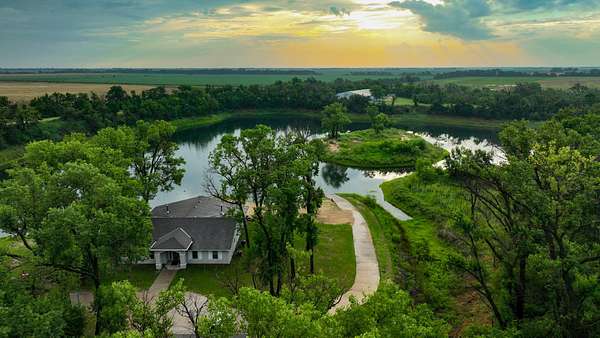 36 Acres of Improved Recreational Land for Sale in Burrton, Kansas