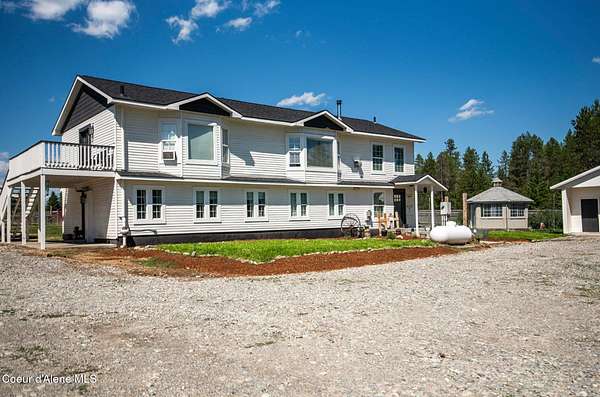 8.5 Acres of Land with Home for Sale in Spirit Lake, Idaho