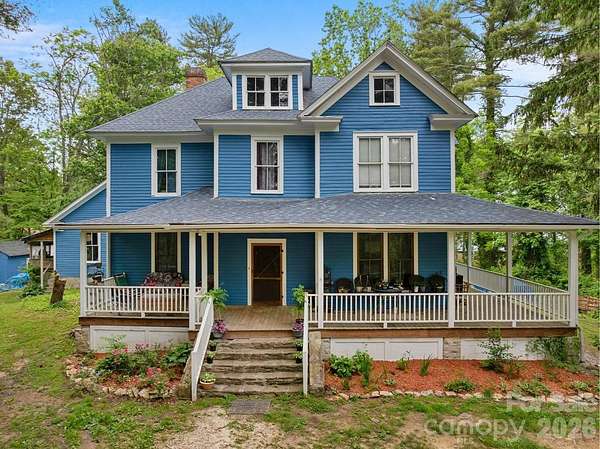 3.23 Acres of Land with Home for Sale in Hendersonville, North Carolina