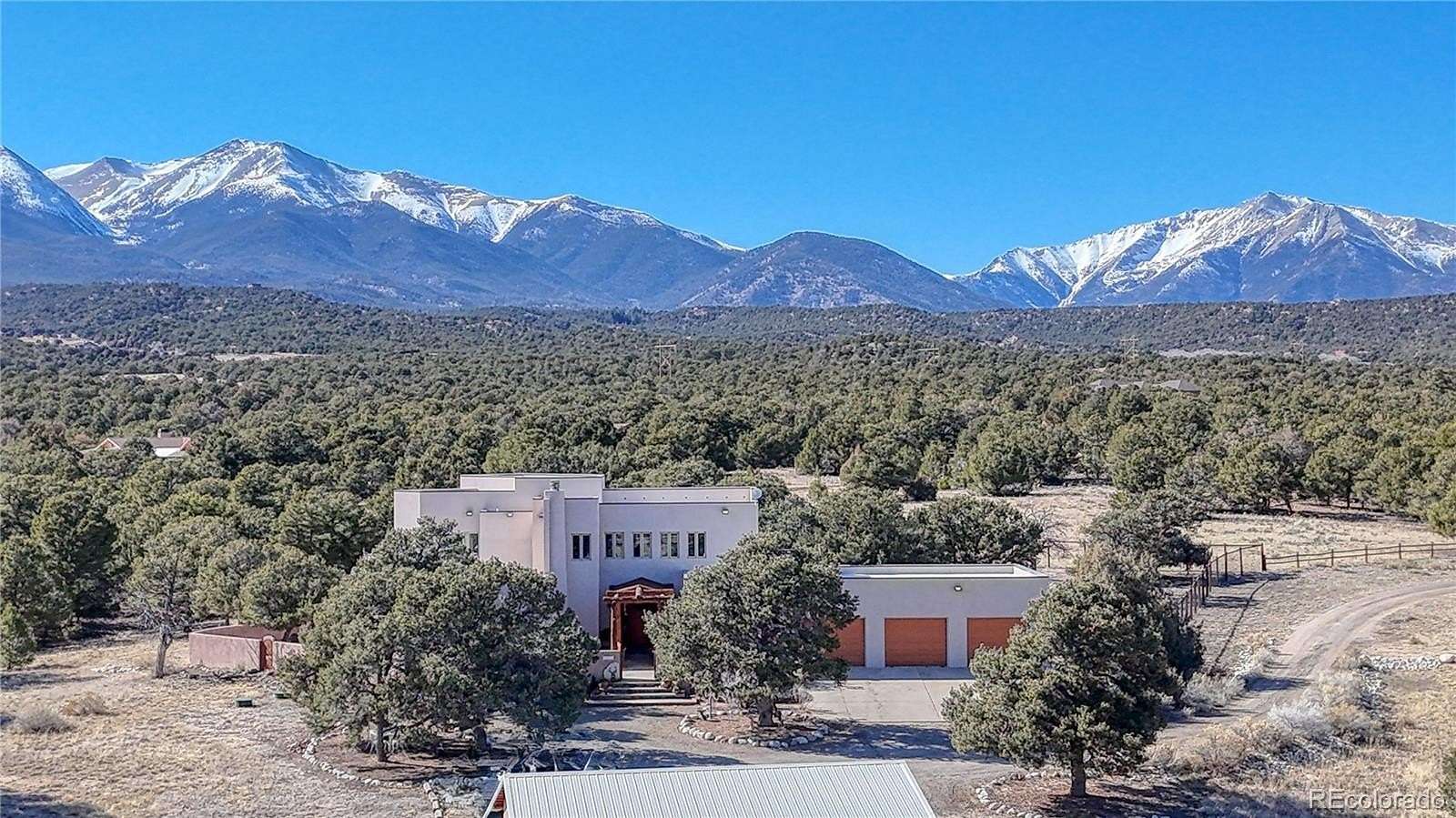 29.7 Acres of Recreational Land with Home for Sale in Salida, Colorado