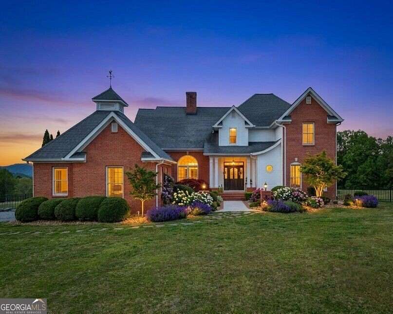 46.9 Acres of Land with Home for Sale in LaFayette, Georgia