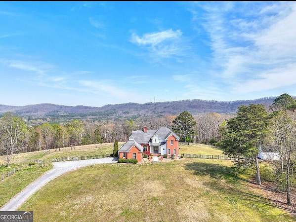 46.9 Acres of Land with Home for Sale in LaFayette, Georgia