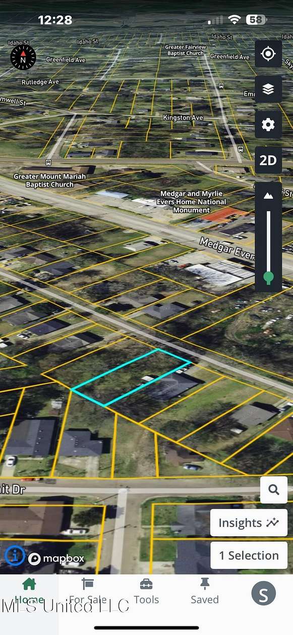 0.16 Acres of Land for Sale in Jackson, Mississippi