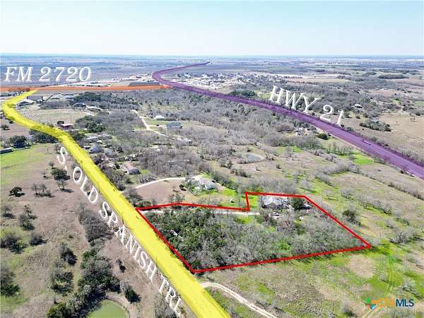 3 Acres of Residential Land with Home for Sale in Kyle, Texas
