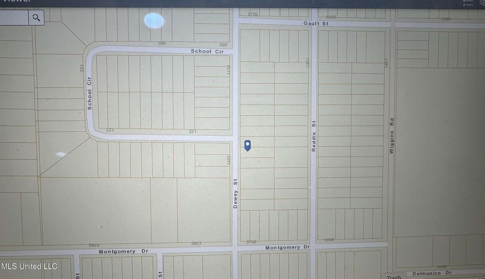 0.12 Acres of Land for Sale in Jackson, Mississippi