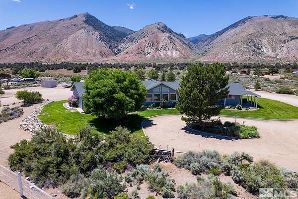 5 Acres of Residential Land with Home for Sale in Wellington, Nevada