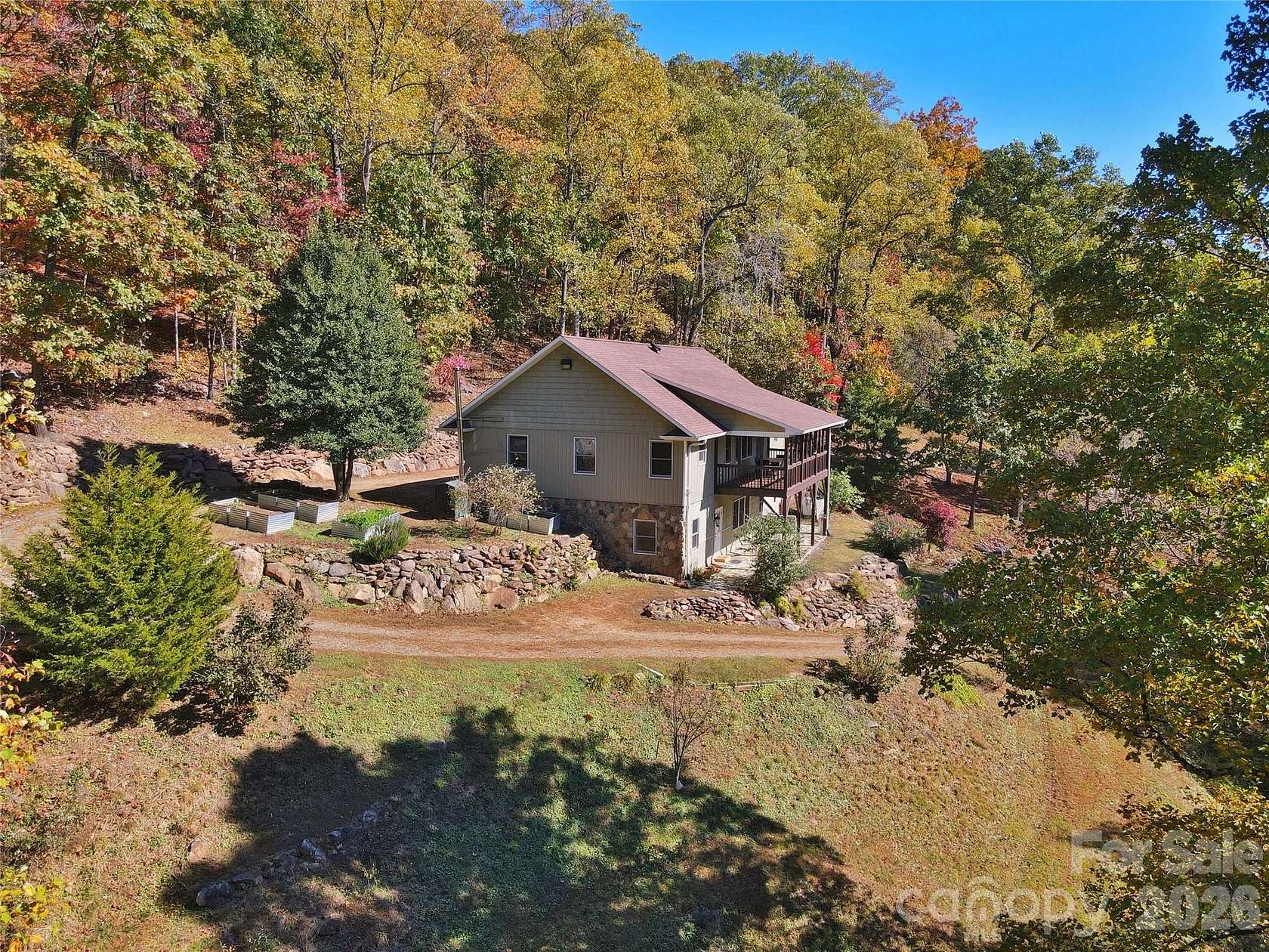 10.4 Acres of Land with Home for Sale in Moravian Falls, North Carolina