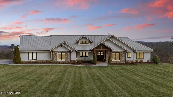 9.25 Acres of Land with Home for Sale in Lenoir City, Tennessee