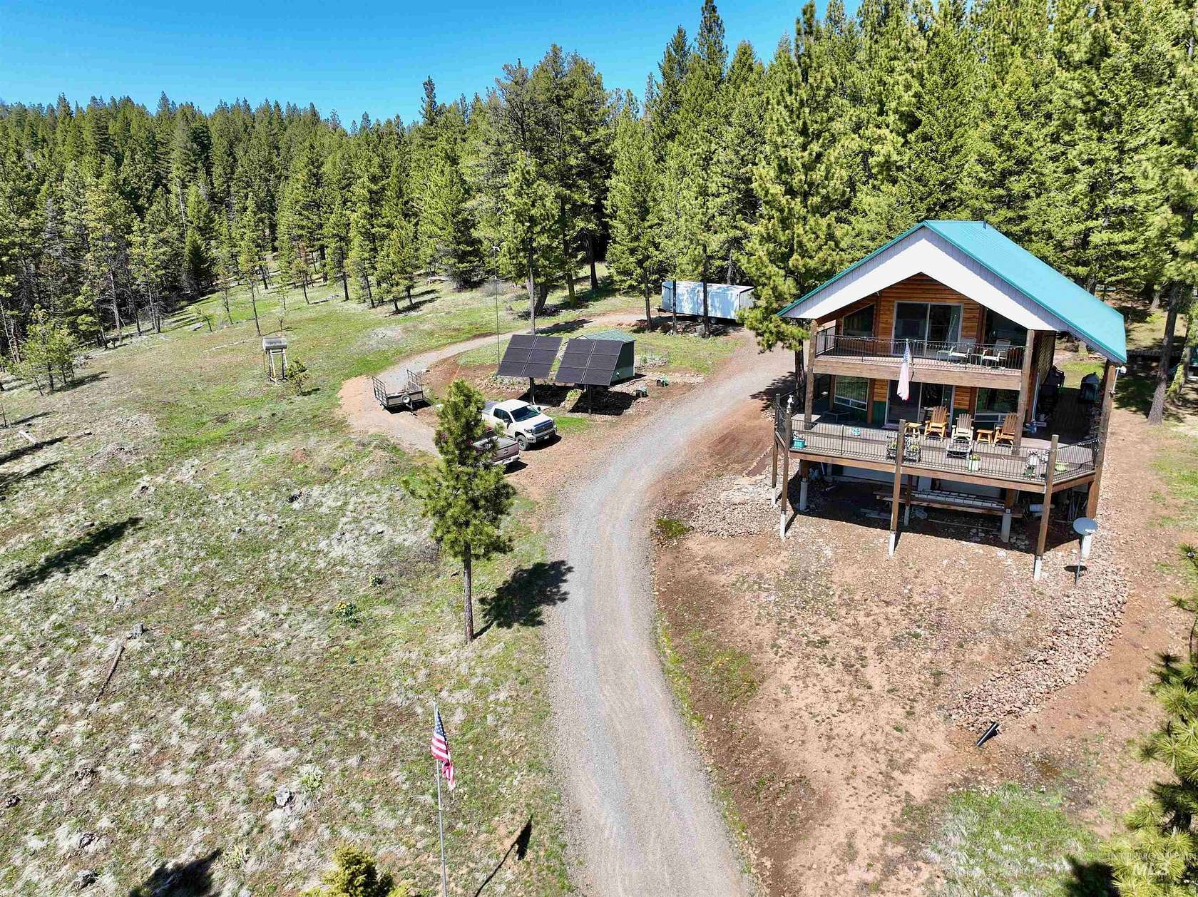 9.46 Acres of Residential Land with Home for Sale in Winchester, Idaho