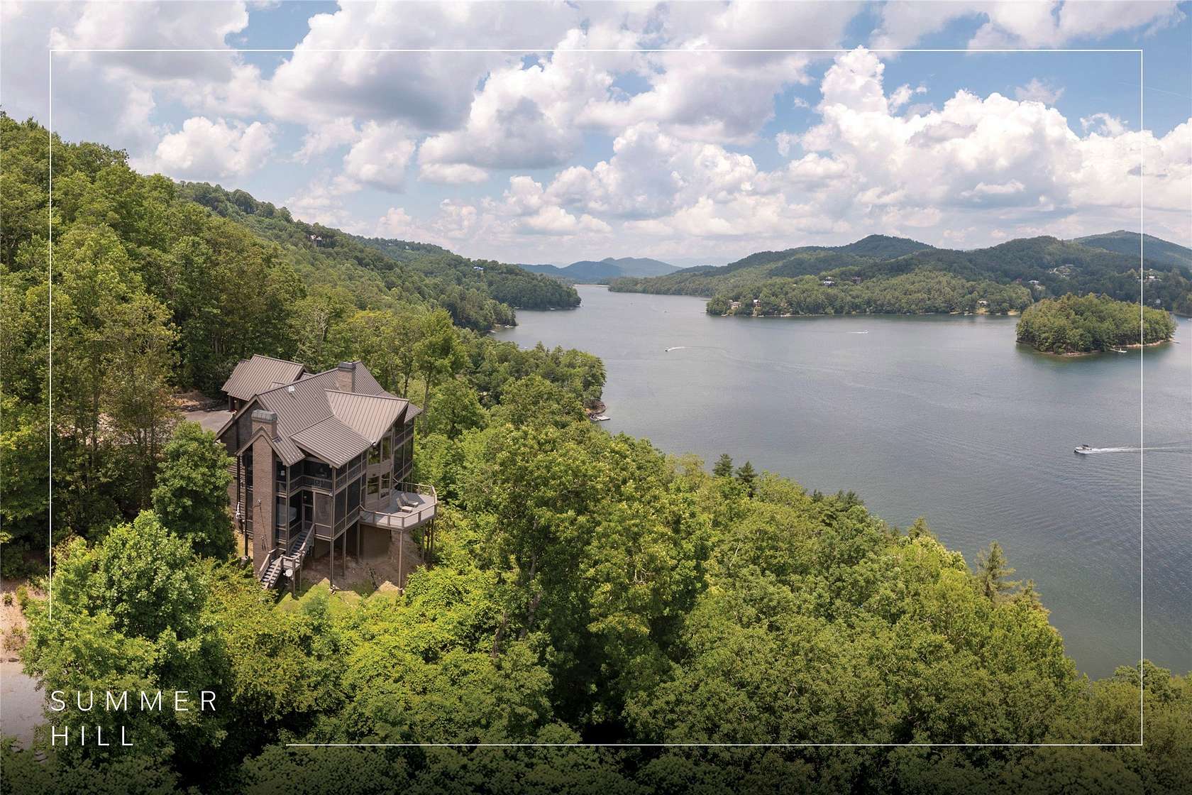 6.35 Acres of Land with Home for Sale in Cullowhee, North Carolina