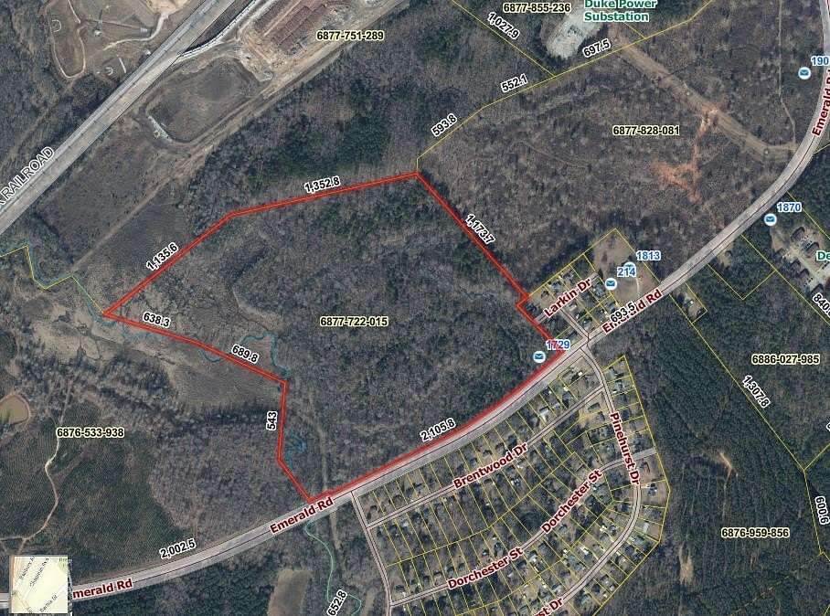 89.2 Acres of Mixed-Use Land for Sale in Greenwood, South Carolina