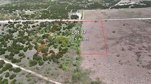 10.5 Acres of Agricultural Land for Sale in Goldthwaite, Texas