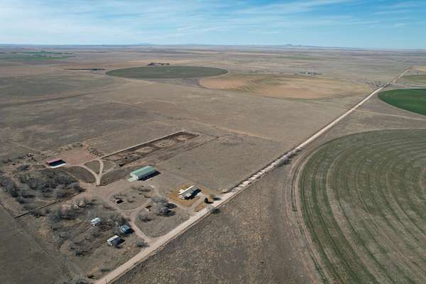 160 Acres of Agricultural Land with Home for Sale in Sedan, New Mexico