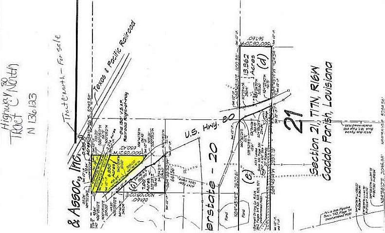 7.79 Acres of Land for Sale in Greenwood, Louisiana