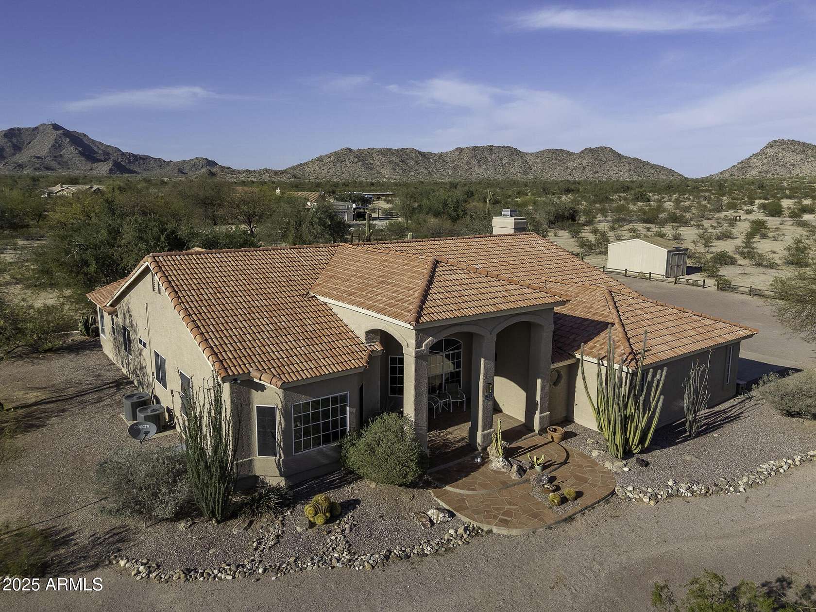 4.12 Acres of Residential Land with Home for Sale in Casa Grande, Arizona