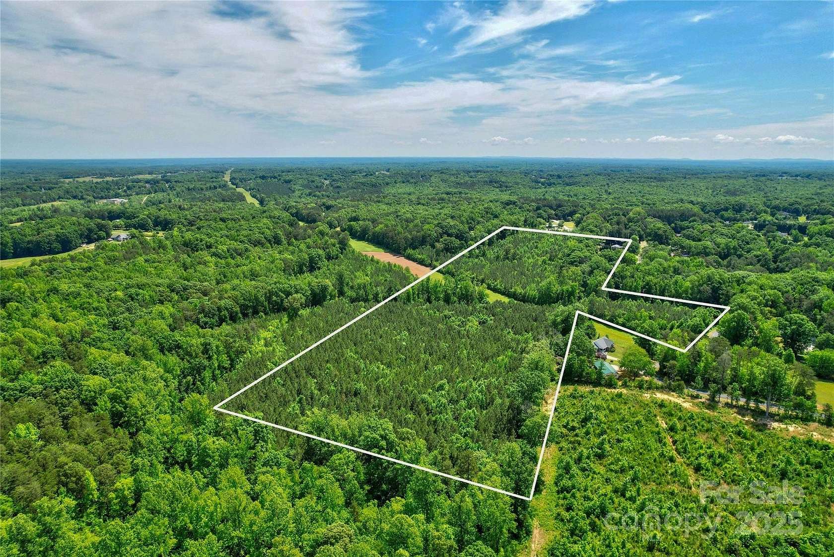 21.2 Acres of Recreational Land for Sale in Salisbury, North Carolina