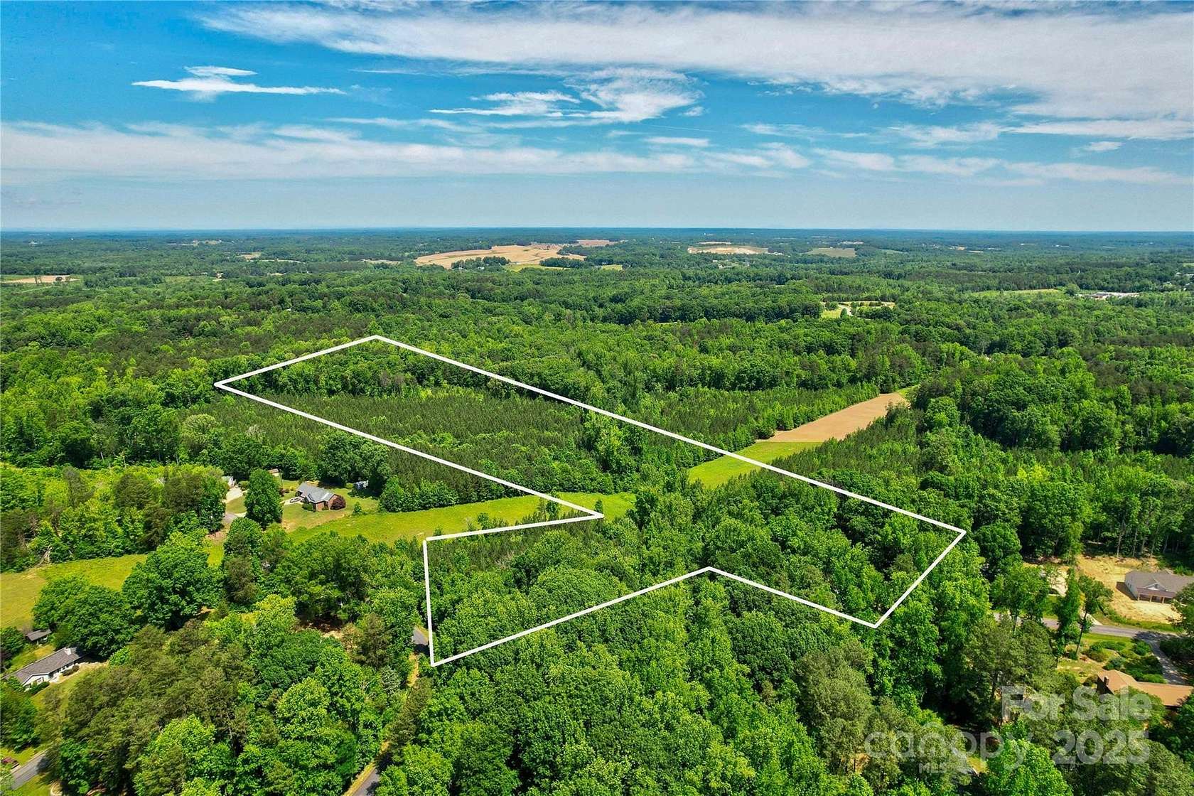 21.2 Acres of Recreational & Residential Land for Sale in Salisbury, North Carolina