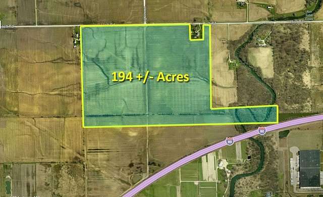 194 Acres of Agricultural Land for Sale in Minooka, Illinois