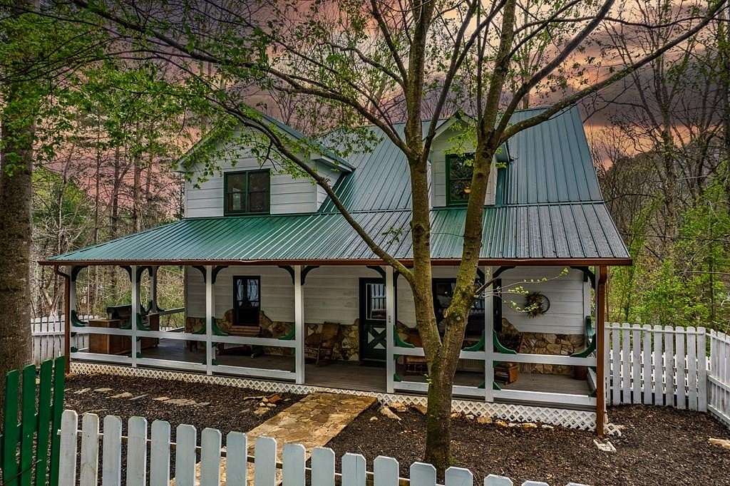 3 Acres of Residential Land with Home for Sale in Ellijay, Georgia