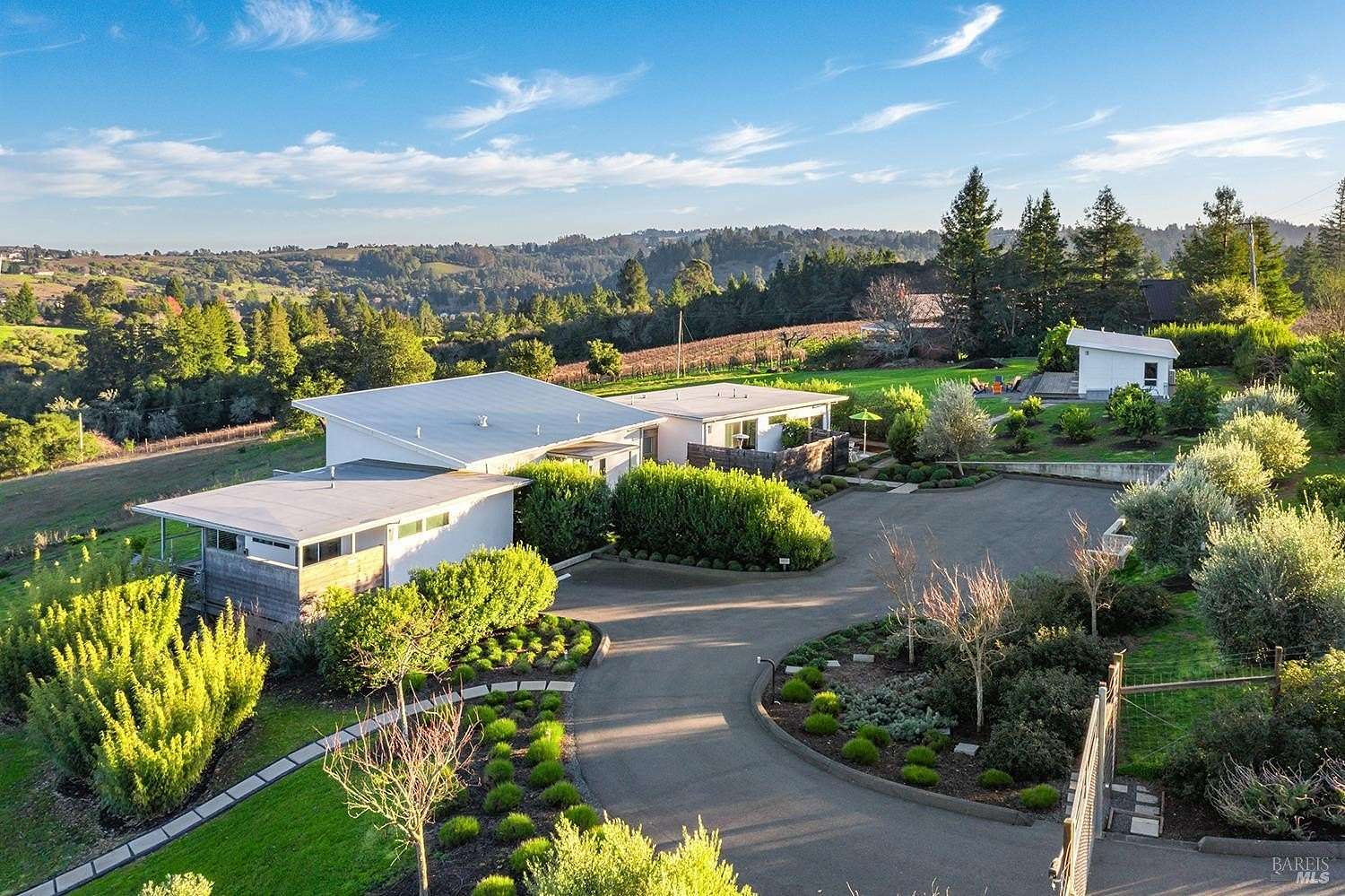 8.42 Acres of Residential Land with Home for Sale in Sebastopol, California