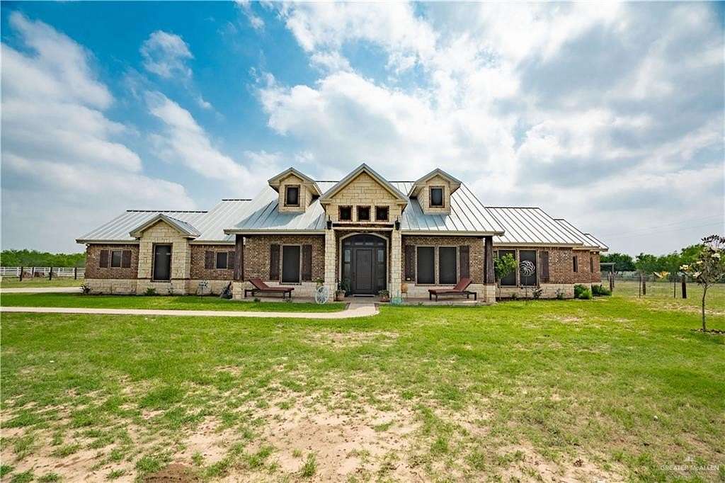 9.86 Acres of Residential Land with Home for Sale in Edinburg, Texas