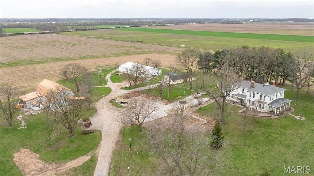 16 Acres of Land with Home for Sale in Smithboro, Illinois