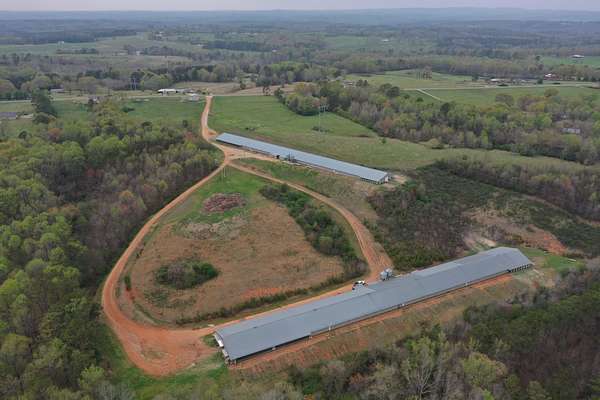 33 Acres of Agricultural Land with Home for Sale in Woodland, Alabama
