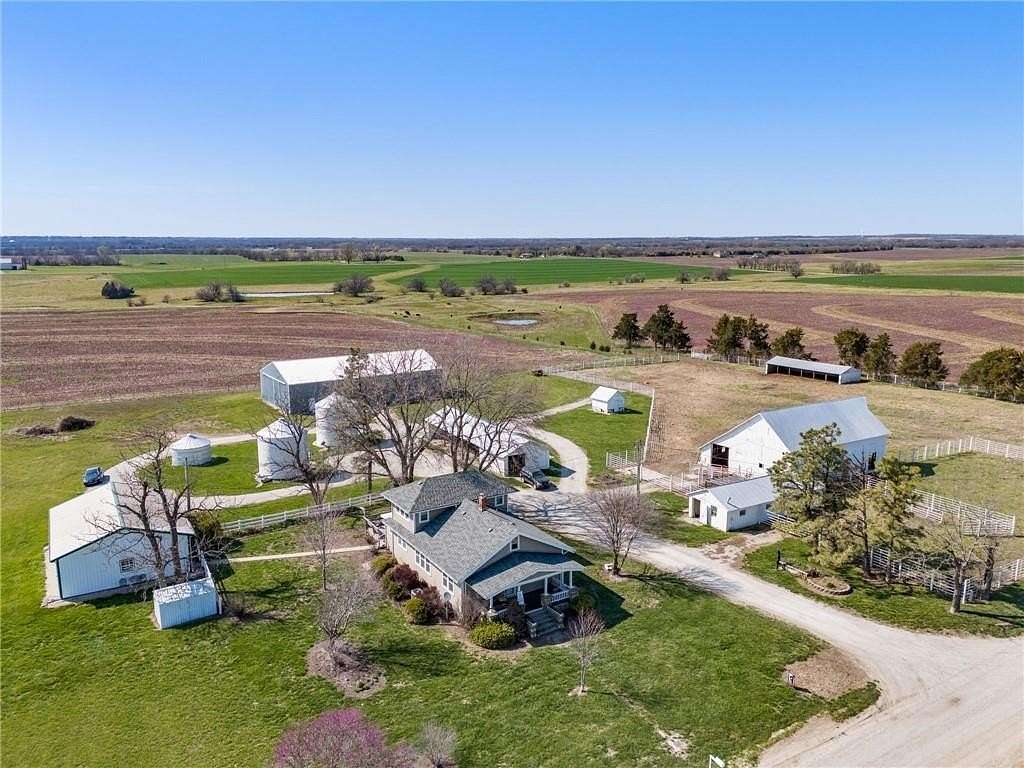 160 Acres of Agricultural Land with Home for Sale in Edgerton, Kansas