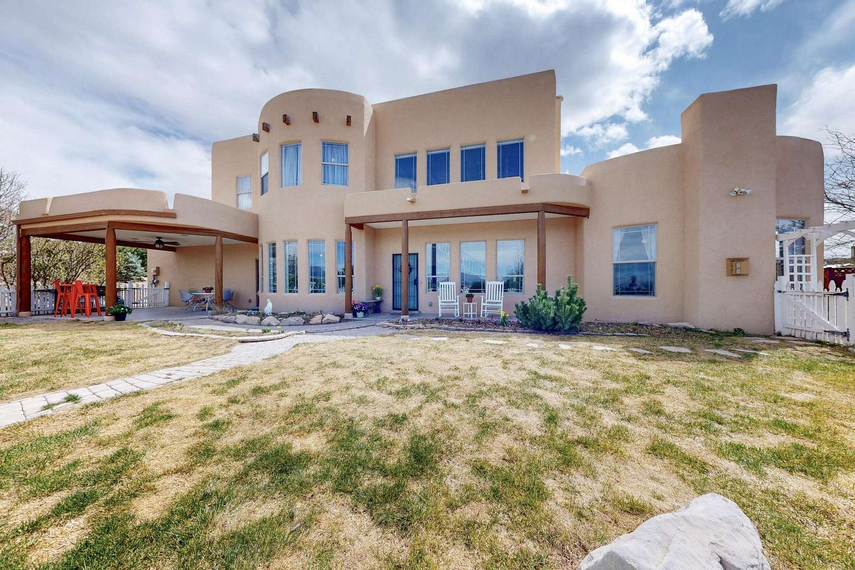 2 Acres of Residential Land with Home for Sale in Edgewood, New Mexico