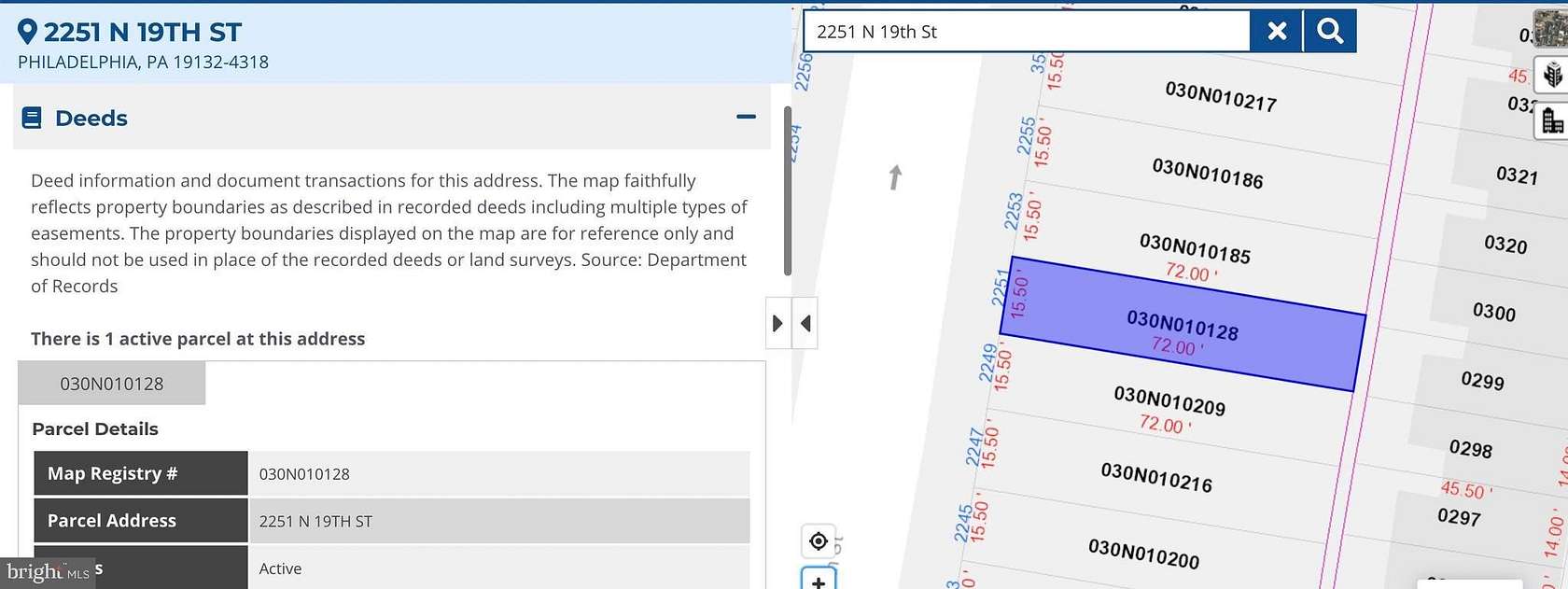 0.03 Acres of Residential Land for Sale in Philadelphia, Pennsylvania