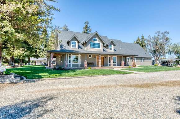 108 Acres of Agricultural Land with Home for Sale in Madera, California