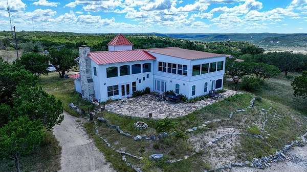 27 Acres of Recreational Land with Home for Sale in Junction, Texas