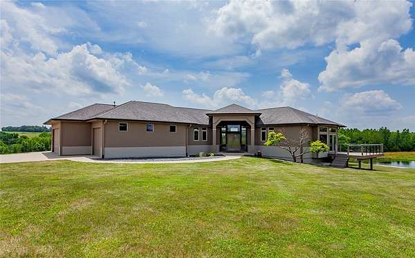 17.7 Acres of Recreational Land with Home for Sale in Van Meter, Iowa