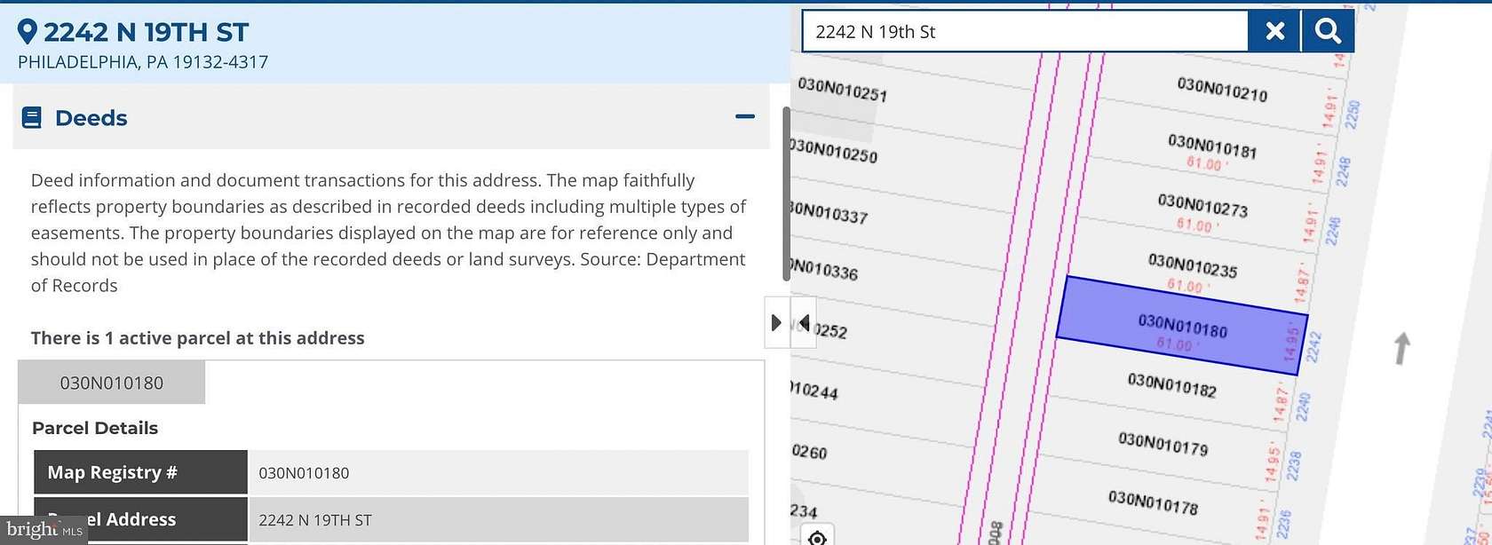 0.02 Acres of Residential Land for Sale in Philadelphia, Pennsylvania