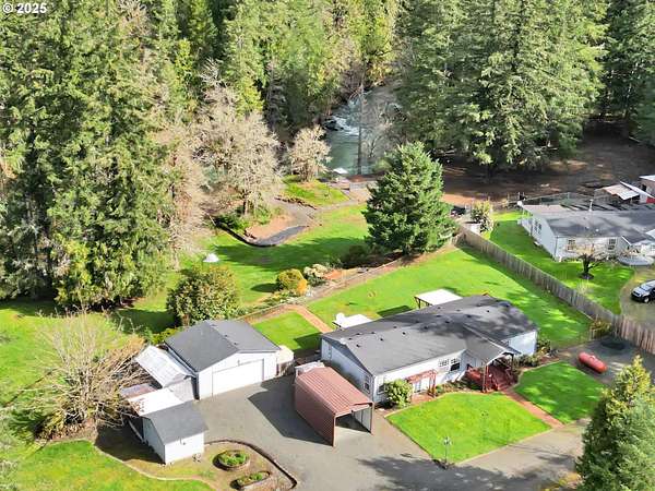 2 Acres of Residential Land with Home for Sale in Dorena, Oregon