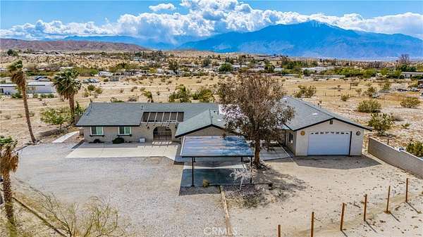 2.5 Acres of Residential Land with Home for Sale in Desert Hot Springs, California