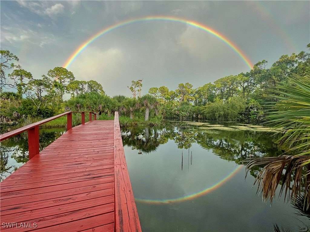 10.1 Acres of Land with Home for Sale in Bokeelia, Florida