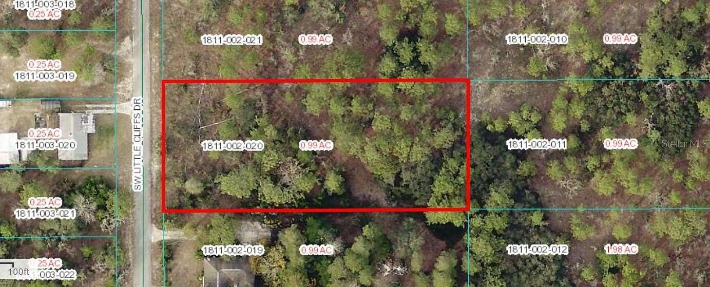 0.99 Acres of Residential Land for Sale in Dunnellon, Florida