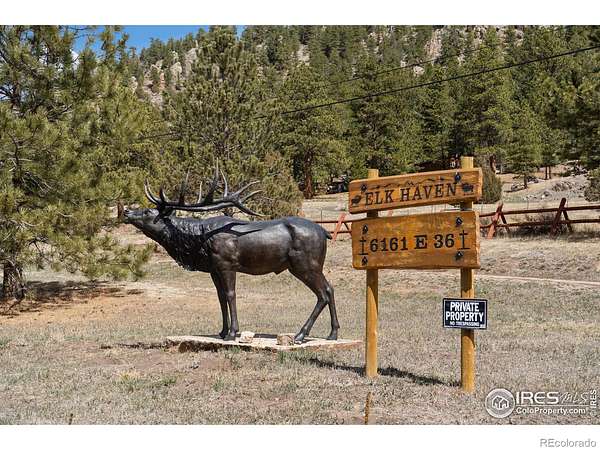 17.5 Acres of Recreational & Residential Land for Sale in Estes Park, Colorado