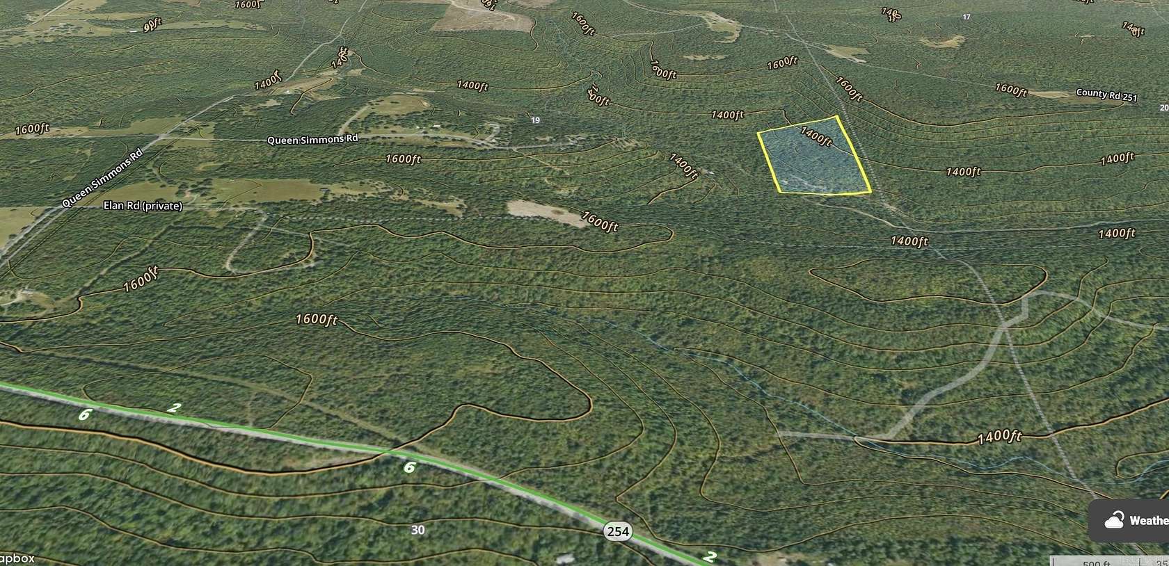 20 Acres of Recreational Land for Sale in Dennard, Arkansas