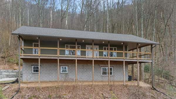 12 Acres of Land with Home for Sale in Franklin, North Carolina