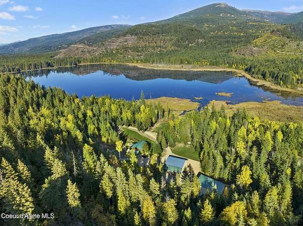 20 Acres of Agricultural Land with Home for Sale in Coolin, Idaho