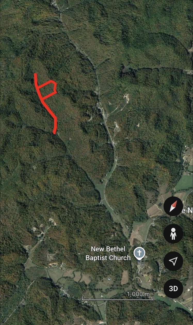 9.66 Acres of Land for Sale in Barbourville, Kentucky