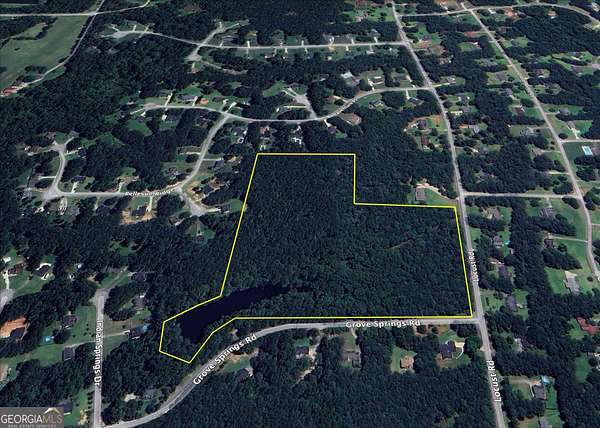 16.9 Acres of Recreational Land for Sale in Locust Grove, Georgia