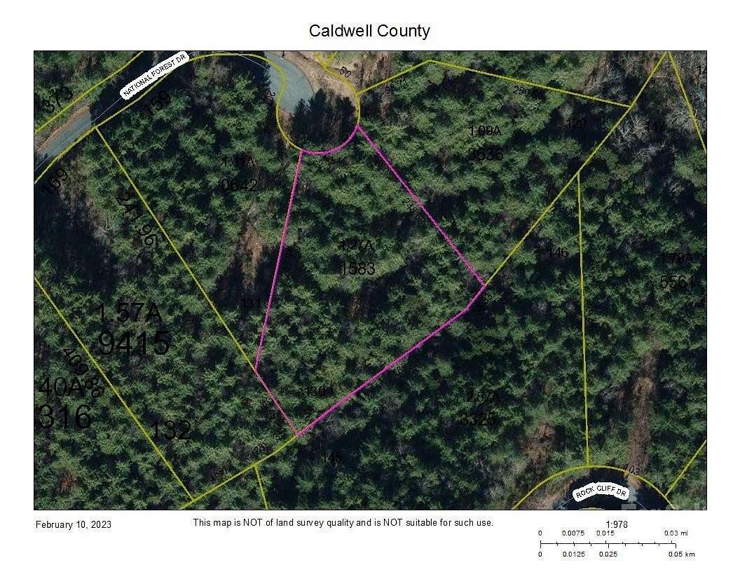 1.27 Acres of Residential Land for Sale in Collettsville, North Carolina