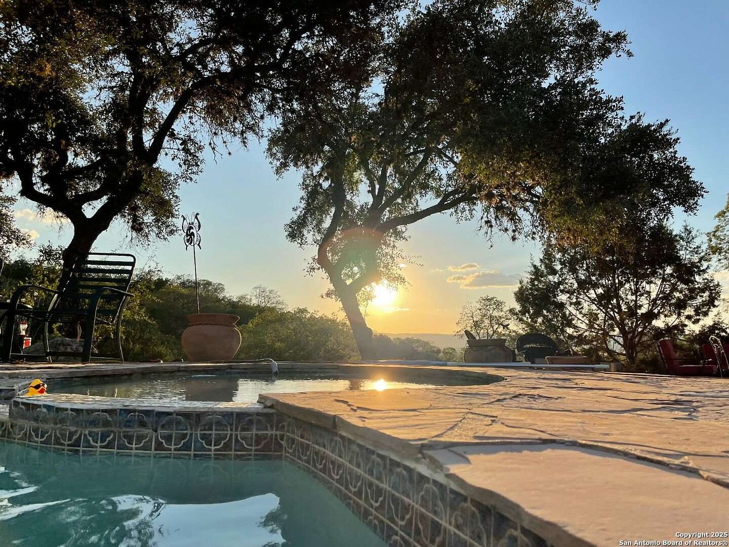 27.4 Acres of Recreational Land with Home for Sale in Utopia, Texas