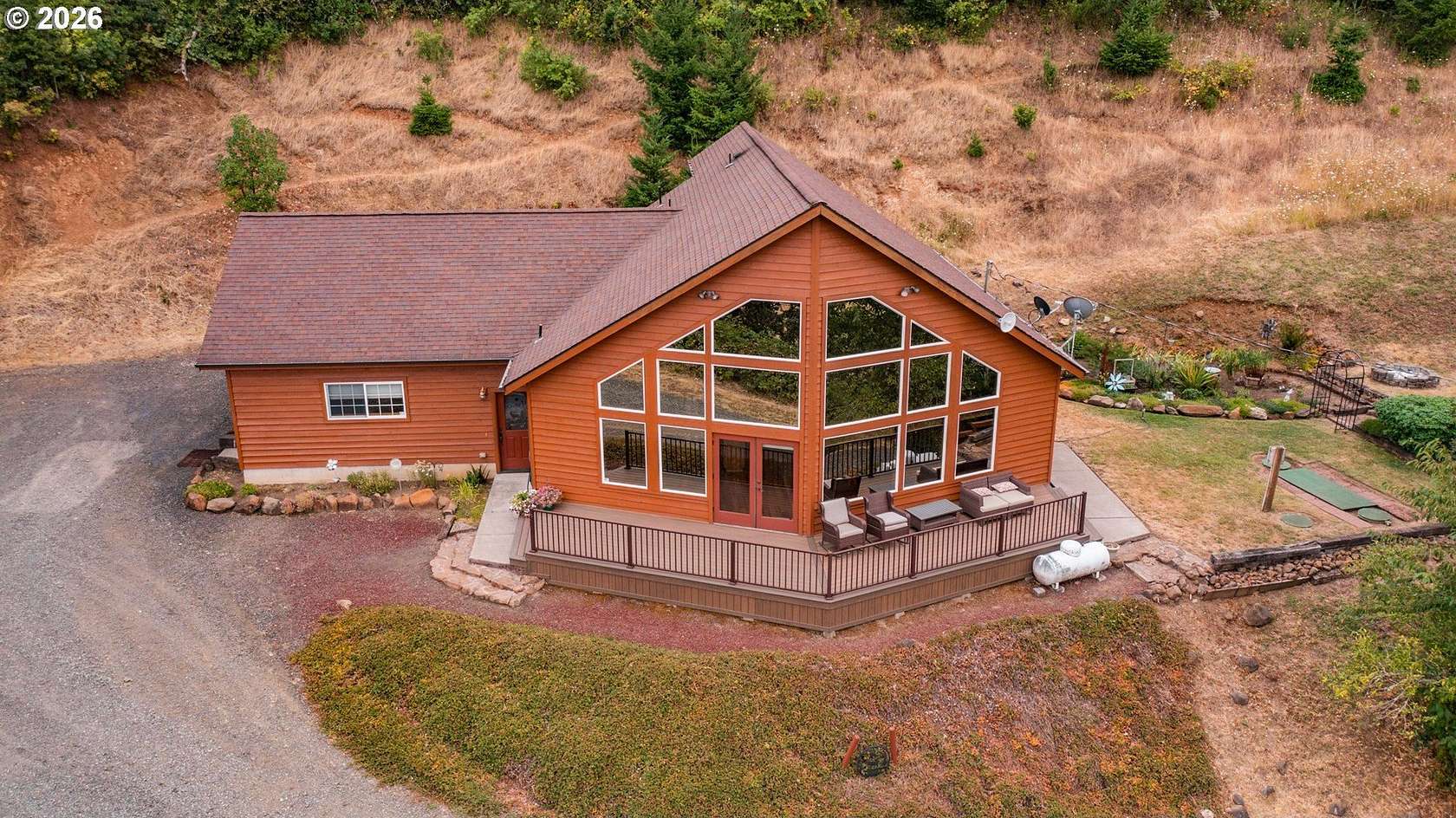 10.3 Acres of Land with Home for Sale in Brownsville, Oregon