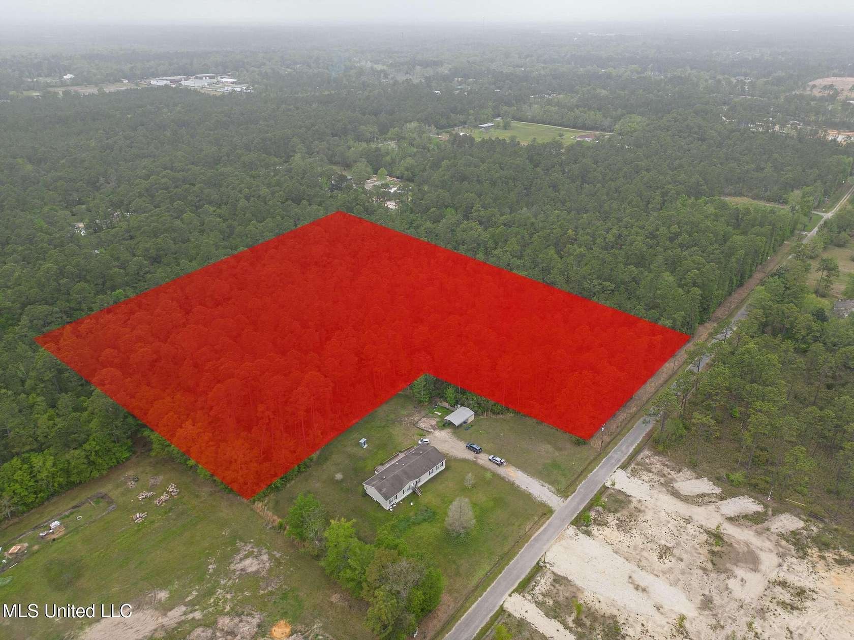 8 Acres of Land for Sale in Long Beach, Mississippi