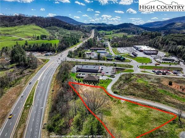 1.58 Acres of Commercial Land for Sale in West Jefferson, North Carolina