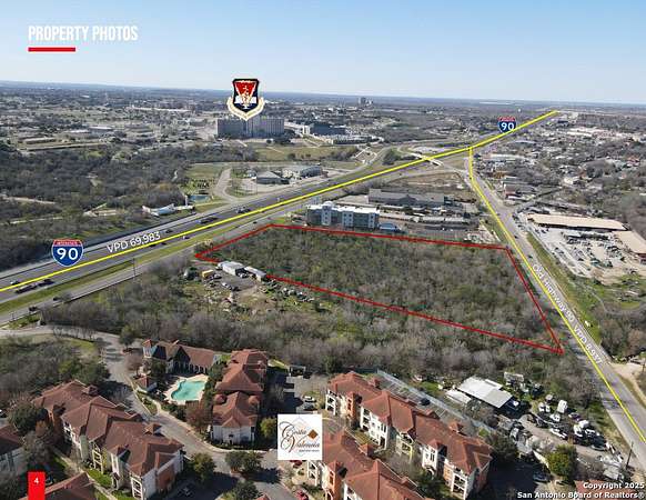 8.84 Acres of Commercial Land for Sale in San Antonio, Texas